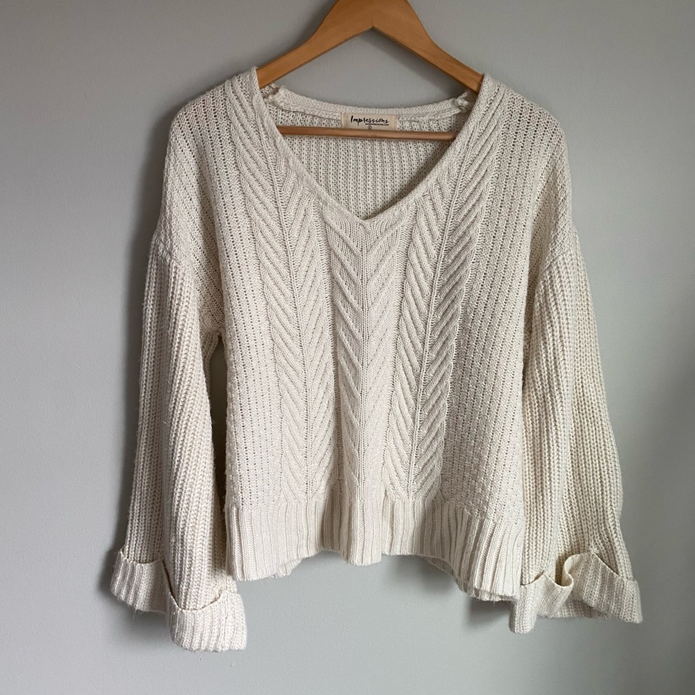 Cream Sweater